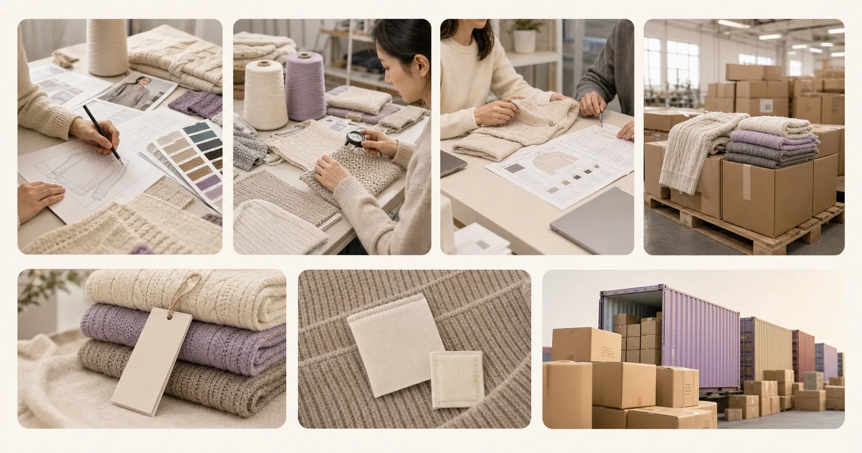 Knitwear design and development board
